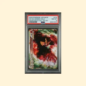 2009 Pokemon Japanese Heartgold Collection #015 Ho-Oh Legend-Holo Coll-1st Ed. PSA 8 [JP]
