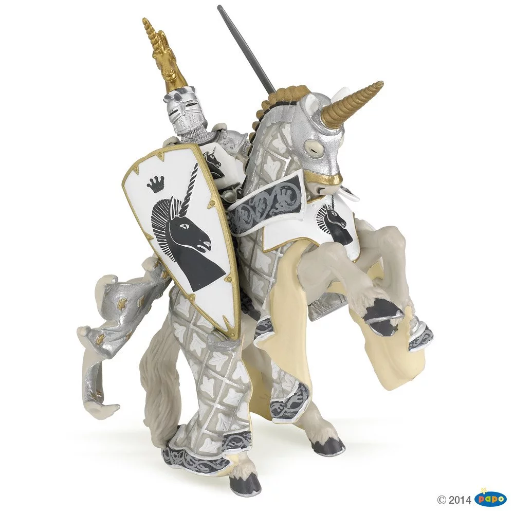 Cheval du Maître des armes cimier licorne – Image 3